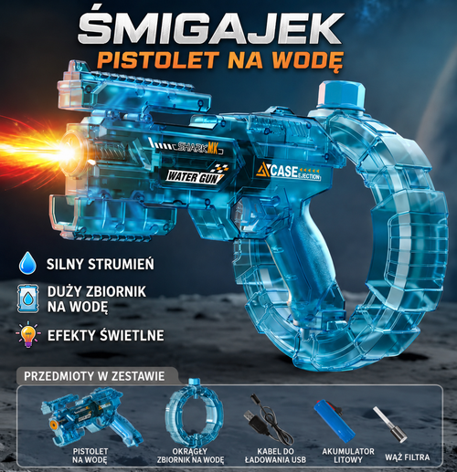Pistolet na wodę - Śmigajek